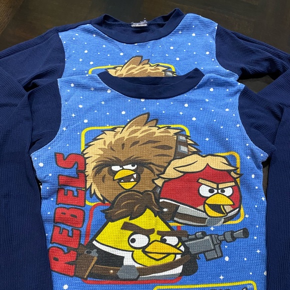 2- Set of Pajamas Angry Birds Star Wars Size Boys 10 - Picture 11 of 15